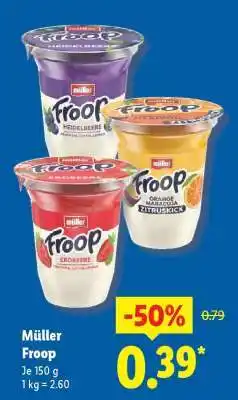 Lidl MÜLLER Froop Angebot