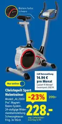 Lidl Christopeit Sport Heimtrainer Angebot