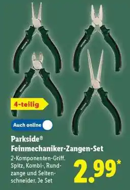 Lidl Parkside Feinmechaniker-Zangen-Set Angebot