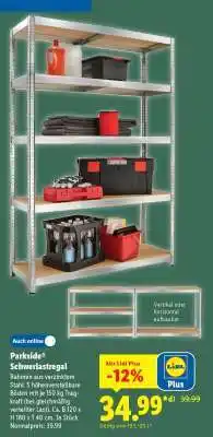 Lidl PARKSIDE Schwerlastregal Angebot