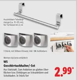 Lidl W5 Geschirrtuchhalter/-Set Angebot