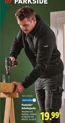 Lidl PARKSIDE Arbeitsjacke Angebot