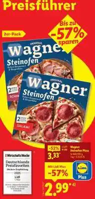 Lidl Wagner Steinofen Pizza Angebot