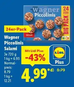 Lidl Wagner Piccolinis Salami Angebot