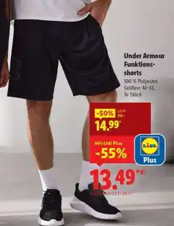 Lidl Under Armour Funktionsshorts Angebot