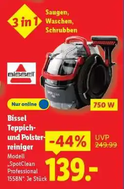 Lidl Bissel Teppich- und Polsterreiniger Angebot