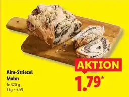 Lidl Alm-Striezel Mohn Angebot