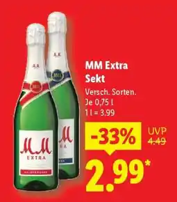 Lidl MM extra Sekt Angebot