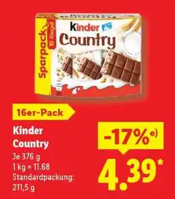 Lidl Kinder Country Angebot