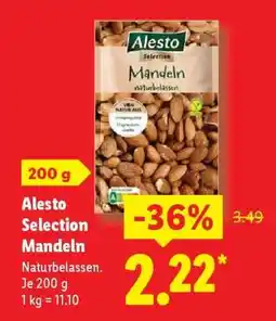 Lidl Alesto Selection Mandeln Angebot