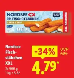 Lidl Nordsee Fischstäbchen XXL Angebot