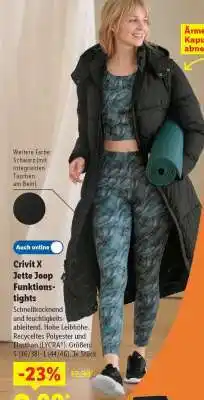 Lidl Crivit X Jette Joop Funktionstights Angebot
