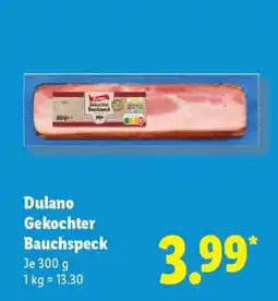 Lidl Dulano Gekochter Bauchspeck Angebot