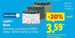 Lidl Lupilu Boxer Angebot