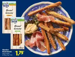 Lidl Alpenfest Brezel Grissini Angebot
