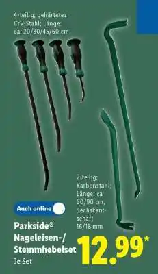 Lidl Parkside Nageleisen-/Stemmhebelsset Angebot