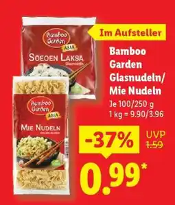 Lidl Bamboo Garden Glasnudeln/Mie Nudeln Angebot