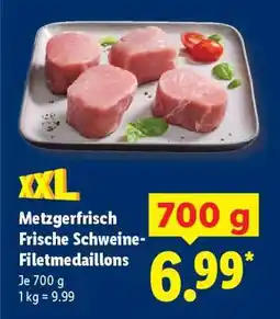 Lidl Metzgerfrisch Frische Schweine-Filetmedaillons Angebot