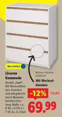 Lidl Livarno Kommode Angebot