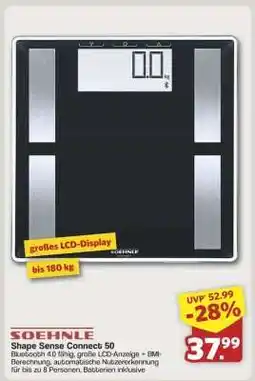 Famila Nord Ost Soehnle Shape Sense Connect 50 Angebot