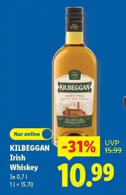 Lidl KILBEGGAN Irish Whiskey Angebot