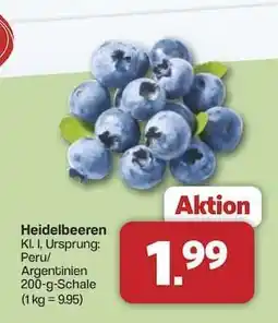 Famila Nord Ost Heidelbeeren Angebot