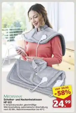 Famila Nord Ost Medisana Schulter- und Nackenheizkissen HP 622 Angebot