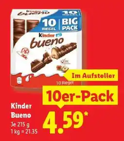 Lidl Kinder Bueno Angebot