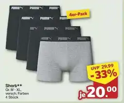 Famila Nord Ost Puma Shorts 4er-Pack Angebot