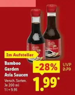 Lidl Bamboo Garden Asia Saucen Angebot