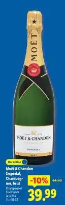 Lidl Moët & Chandon Impérial, Champagner, brut Angebot