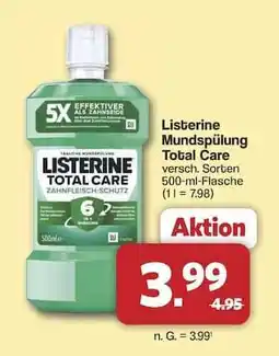 Famila Nord Ost Listerine Mundspülung Total Care Angebot