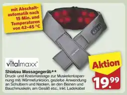 Famila Nord Ost Shiatsu Massagegerät Angebot