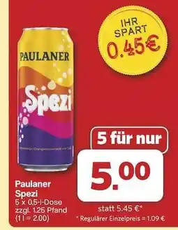 Famila Nord Ost Paulaner Spezi Angebot