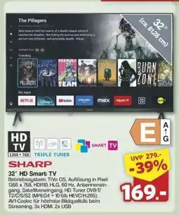 Famila Nord Ost 32 HD Smart TV Angebot