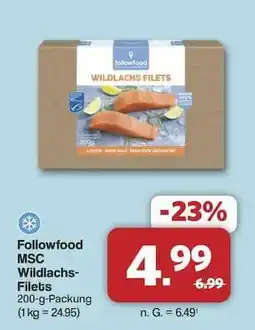 Famila Nord Ost Followfood MSC Wildlachs-Filets Angebot