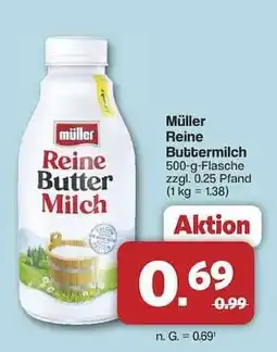 Famila Nord Ost MÜLLER Reine Buttermilch Angebot