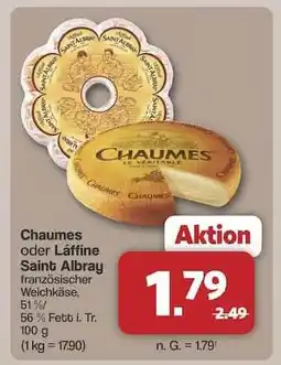 Famila Nord Ost Chaumes oder L'affine Saint Albray Angebot