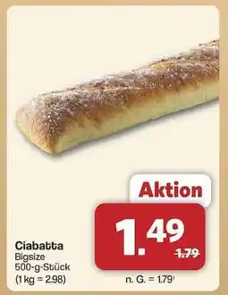 Famila Nord Ost Ciabatta Bigsize Angebot