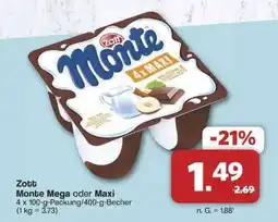 Famila Nord Ost Zott Monte Mega oder Maxi Angebot
