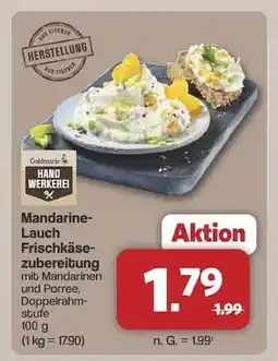Famila Nord Ost Mandarine-Lauch Frischkäsezubereitung Angebot