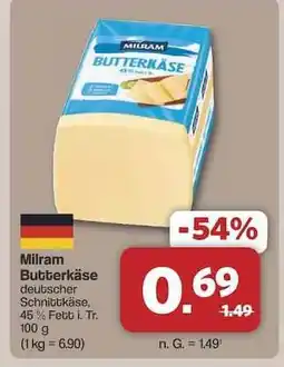 Famila Nord Ost Milram Butterkäse Angebot