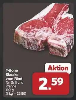 Famila Nord Ost T-Bone Steaks vom Rind Angebot
