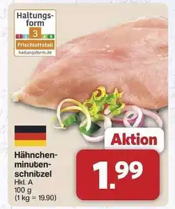 Famila Nord Ost Hähnchenminutenschnitzel Angebot