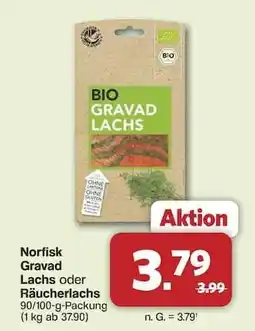 Famila Nord Ost Norfisk Gravad Lachs oder Räucherlachs Angebot