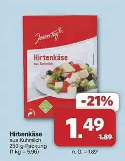 Famila Nord Ost Hirtenkäse Angebot