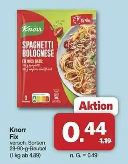 Famila Nord Ost Knorr Fix Angebot