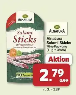 Famila Nord Ost Alnatura Salami Sticks Angebot