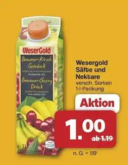 Famila Nord Ost Wesergold Säfte und Nektare Angebot