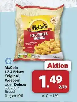 Famila Nord Ost McCain 1.2.3 Frites Original, Western oder Deluxe Angebot